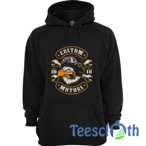 Eagle Biker Hoodie Unisex Adult Size S to 3XL