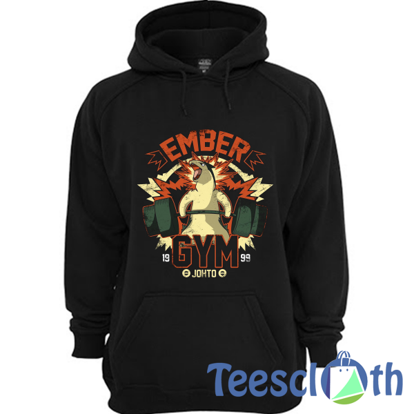 Ember Gym Metal Hoodie Unisex Adult Size S to 3XL