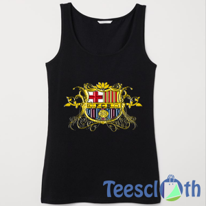 Fc Barcelona Tank Top Men And Women Size S to 3XL