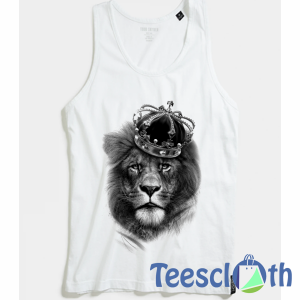 Lion Head Tattoos Tank Top Men And Women Size S to 3XL