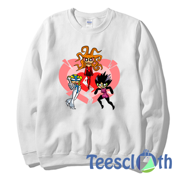 Powerpuff Girls Sweatshirt Unisex Adult Size S to 3XL