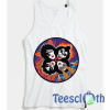 Rock And Roll Kiss Tank Top Men And Women Size S to 3XL