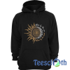 Sun And Moon Wicca Hoodie Unisex Adult Size S to 3XL