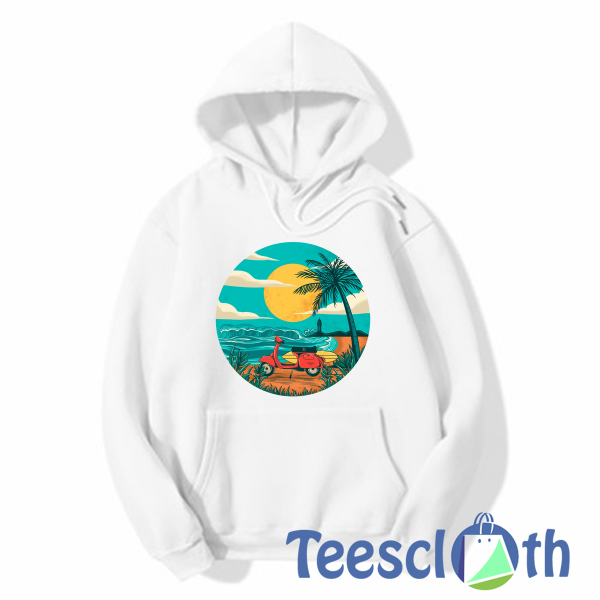 The Beach Photographic Hoodie Unisex Adult Size S to 3XL