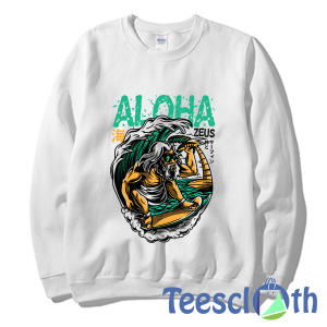 Aloha Zeuss Sweatshirt Unisex Adult Size S to 3XL