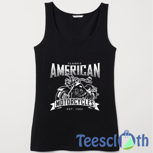 Classic American Motorcycles Tank Top Men And Women Size S to 3XL