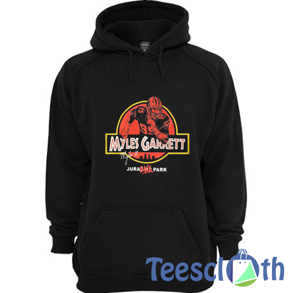 Jurassic Myles Garrett Hoodie Unisex Adult Size S to 3XL