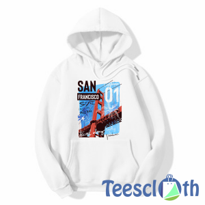 San Francisco Style Hoodie Unisex Adult Size S to 3XL