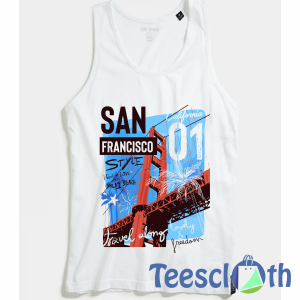 San Francisco Style Tank Top Men And Women Size S to 3XL
