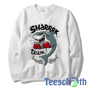 Shark Team Sweatshirt Unisex Adult Size S to 3XL
