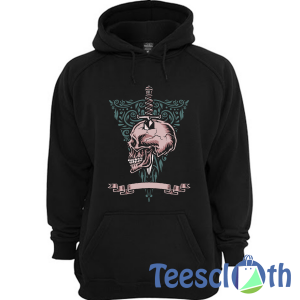 Skull Knife Hoodie Unisex Adult Size S to 3XL