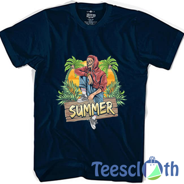 Skull Zombie Summer T Shirt For Men Women And Youth