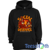 Social Distance Hoodie Unisex Adult Size S to 3XL