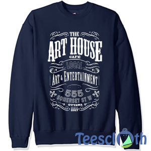 The Art House Sweatshirt Unisex Adult Size S to 3XL