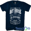 The Art House T Shirt For Men Women And Youth