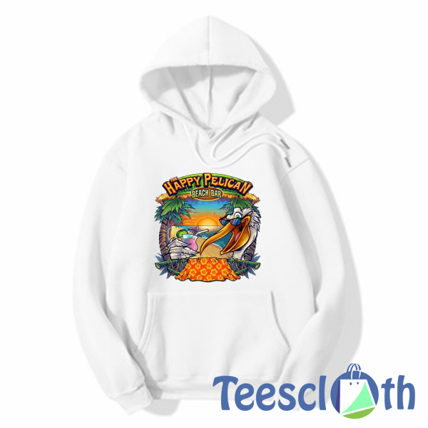 The Happy Pelican Hoodie Unisex Adult Size S to 3XL
