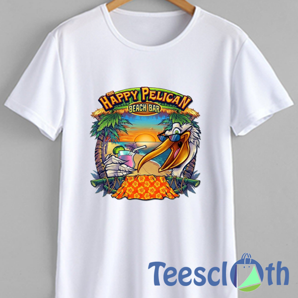 The Happy Pelican T Shirt For Men Women And Youth