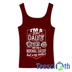 Cool Biker Dad Tank Top Men And Women Size S to 3XL