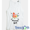 Hawaii Girl Tank Top Men And Women Size S to 3XL