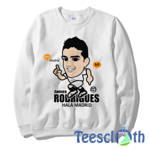 James Rodriguez Sweatshirt Unisex Adult Size S to 3XL