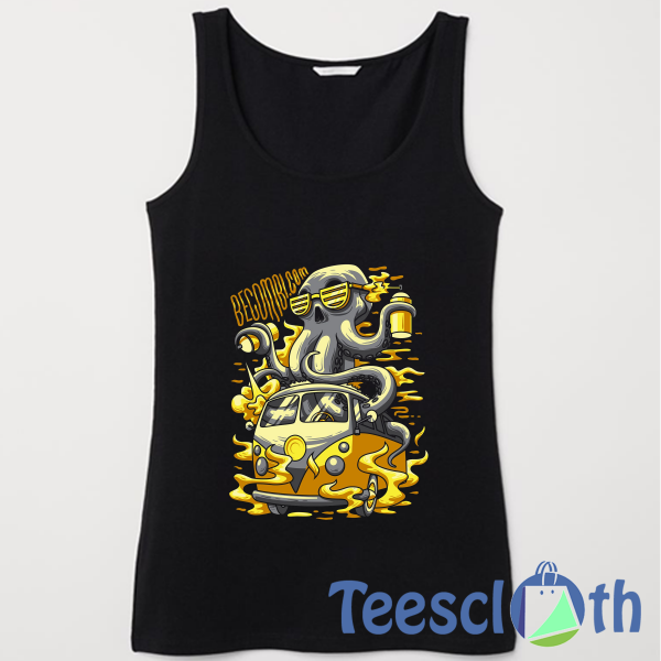 Octopus Becombi Tank Top Men And Women Size S to 3XL