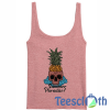 Pineapple Skull Head Tank Top Men And Women Size S to 3XL