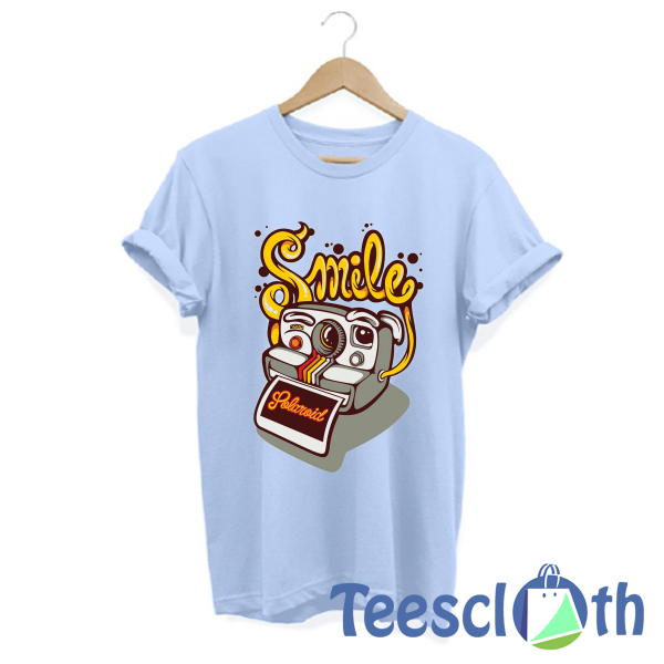 Smile Polaroid T Shirt For Men Women And Youth