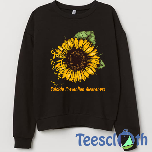 Sunflower Suicide Sweatshirt Unisex Adult Size S to 3XL