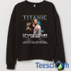 Titanic Movie 23rd Sweatshirt Unisex Adult Size S to 3XL