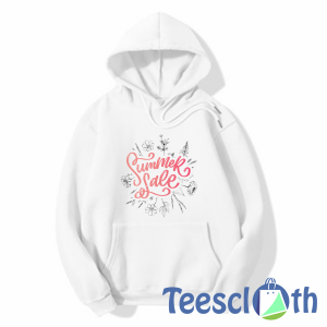 Trendy Floral Summer Hoodie Unisex Adult Size S to 3XL