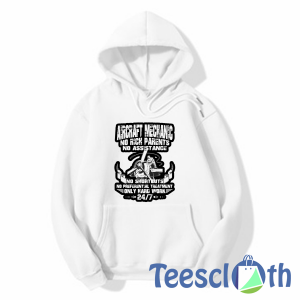 Aircraft Mechanic Hoodie Unisex Adult Size S to 3XL