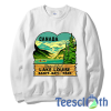Beautiful Lake Louise Sweatshirt, designed and sold by artists. Available in a range of colours and styles for men, women, and everyone.