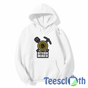 Bitcoin Miner Hoodie Unisex Adult Size S to 3XL