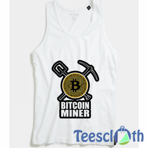 Bitcoin Miner Tank Top Men And Women Size S to 3XL