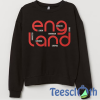 England Design Sweatshirt Unisex Adult Size S to 3XL