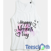 Happy Women Day Tank Top Men And Women Size S to 3XL