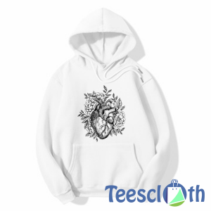 Heart Illustration Hoodie Unisex Adult Size S to 3XL