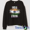 India Strong Distressed Sweatshirt Unisex Adult Size S to 3XL