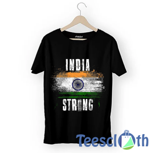 India Strong Distressed T Shirt For Men Women And Youth