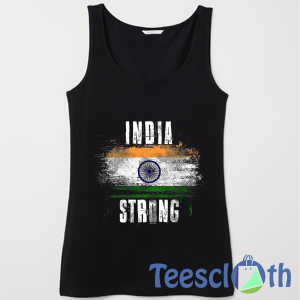 India Strong Distressed Tank Top Men And Women Size S to 3XL