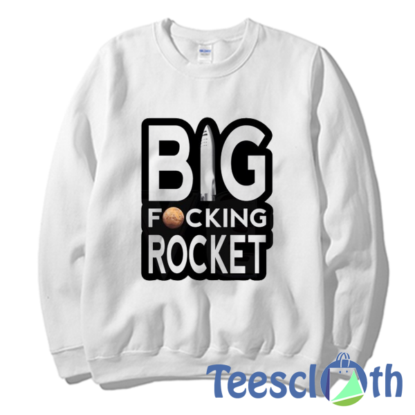 Mars Rocket SpaceX Sweatshirt Unisex Adult Size S to 3XL