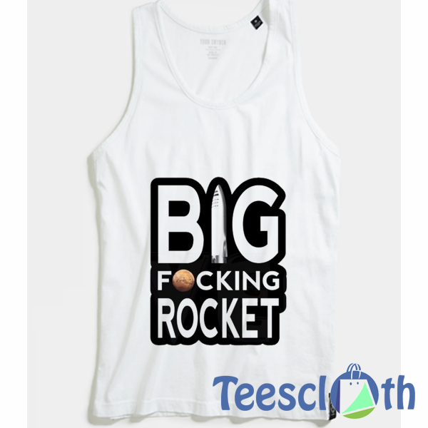 Mars Rocket SpaceX Tank Top Men And Women Size S to 3XL