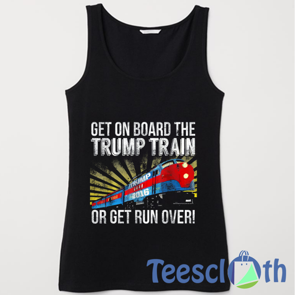 Mens Trump Train Tank Top Men And Women Size S to 3XL