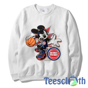 Mickey Mouse NBA Sweatshirt Unisex Adult Size S to 3XL