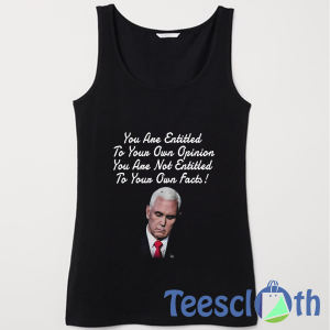 Mike Pence Entitled Tank Top Men And Women Size S to 3XL