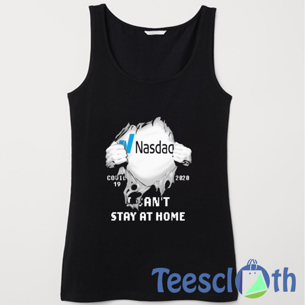 Nasdaq Covid 19 Tank Top Men And Women Size S to 3XL