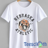 Nebraska Athletic T Shirt For Men Women And Youth