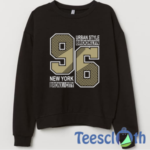 New York Typography Sweatshirt Unisex Adult Size S to 3XL