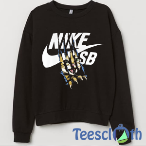 Nike Cat Scratch Sweatshirt Unisex Adult Size S to 3XL