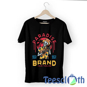 Paradise Guitar T Shirt For Men Women And Youth